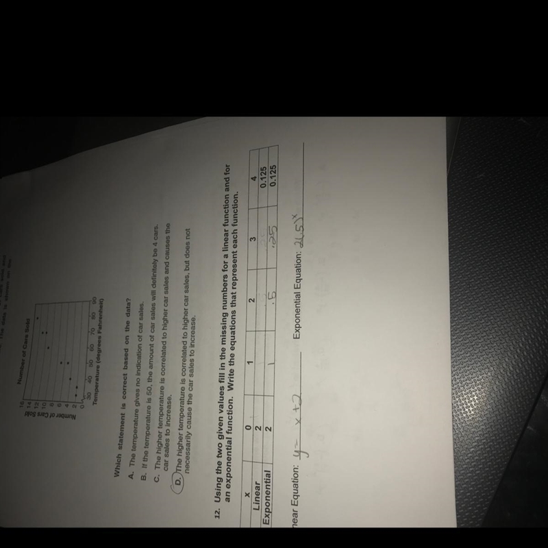 I’m not sure how to figure out what numbers to fill in and the equation-example-1