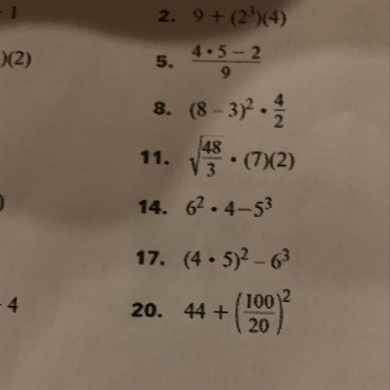 Help me solve these step by step please !!!-example-1