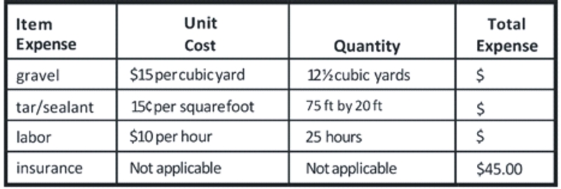 You just finished paving a rectangular driveway measuring 75 feet by 20 feet. You-example-1