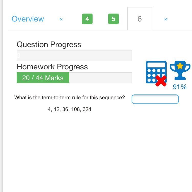 What is the term to term rule for this sequence-example-1