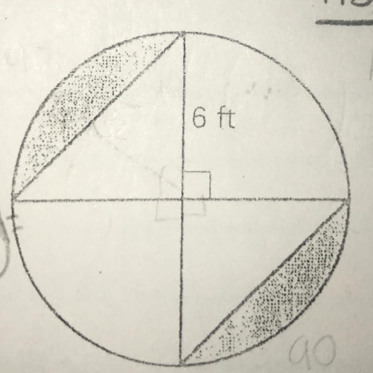 Find the area of the shaded region .-example-1