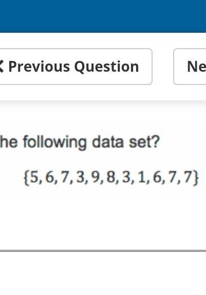 What is the Interquartile Range for the follwing set​-example-1