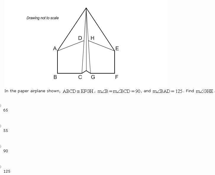 In the paper airplane shown-example-1