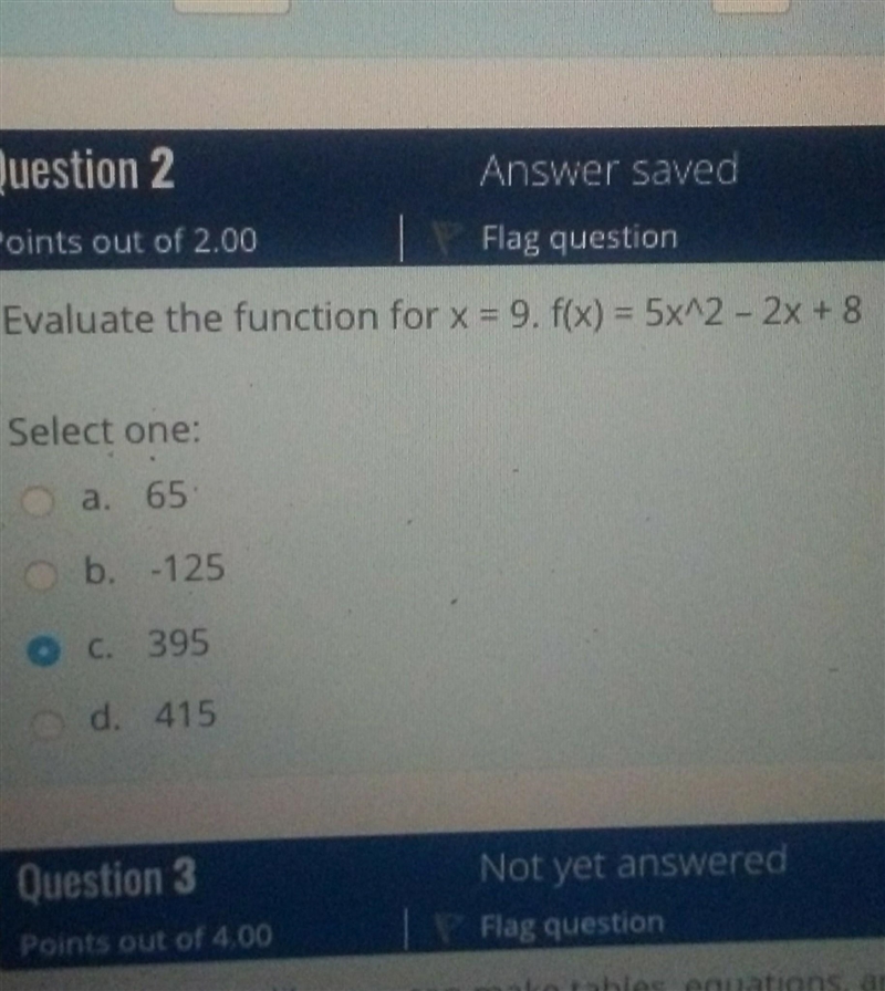 I need help with question 2. i think my answer is incorrect. ​-example-1