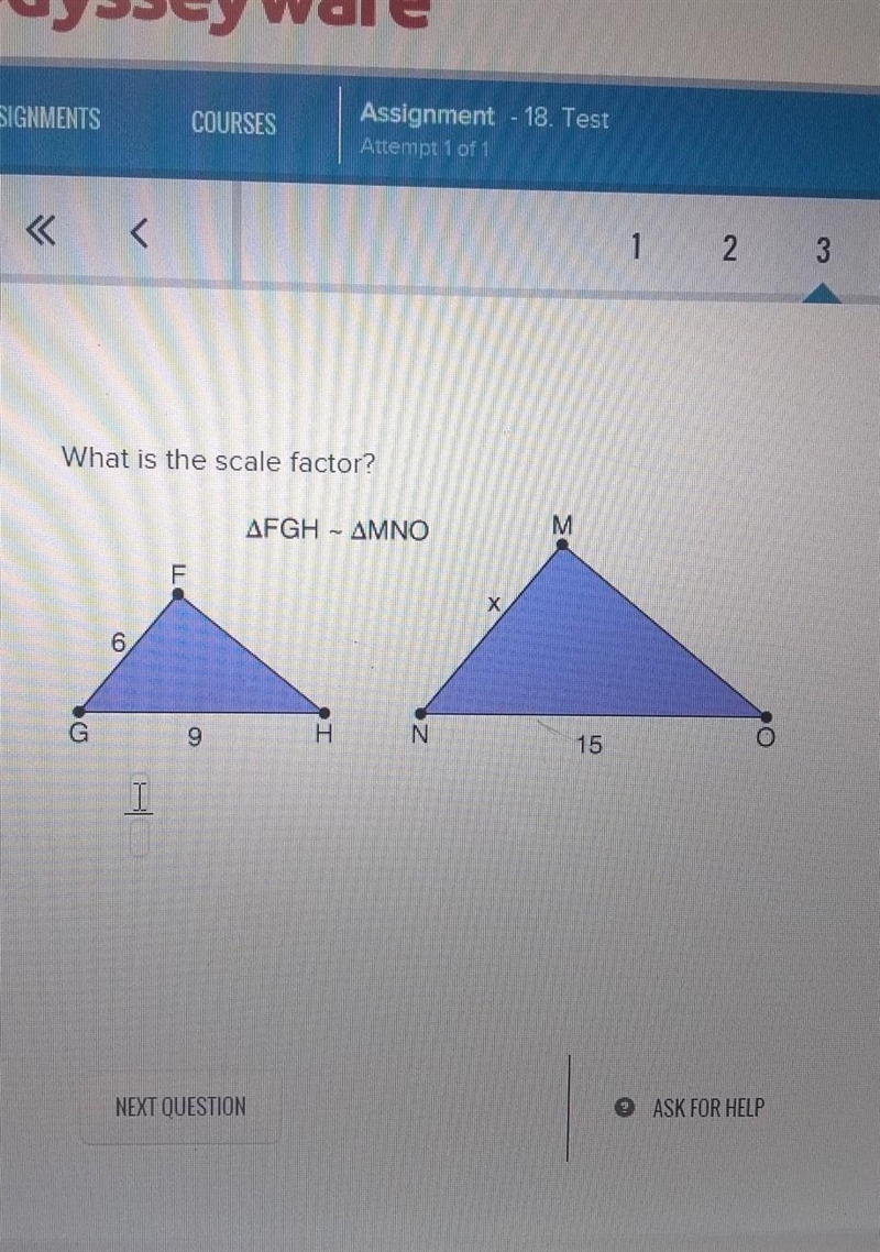 What is the scale factor? AFGH - AMNO G 9​-example-1