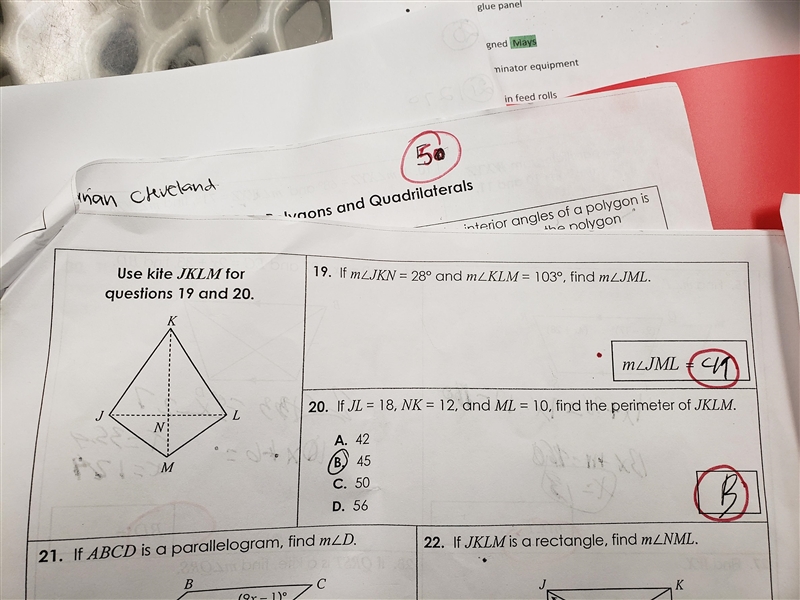 I need help with question 19 and 20-example-1