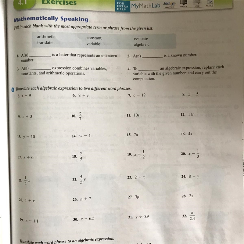 Can I get help on numbers 4,6,24, and 34 please-example-1