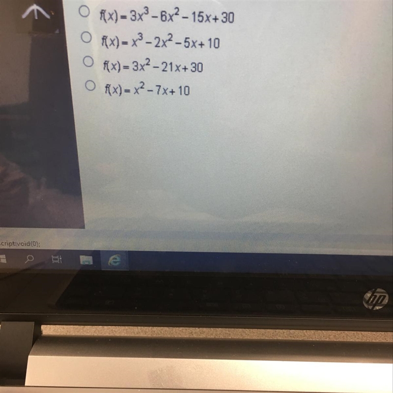 Which is the polynomial function of lowest degree with rational real coefficients-example-1