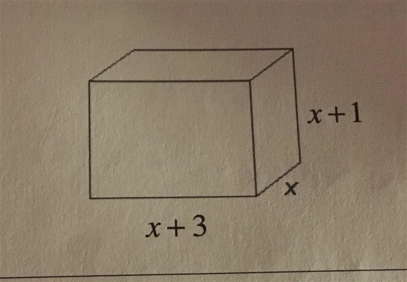 Alena is packing a box that has a height of one inch more than the width and a length-example-1