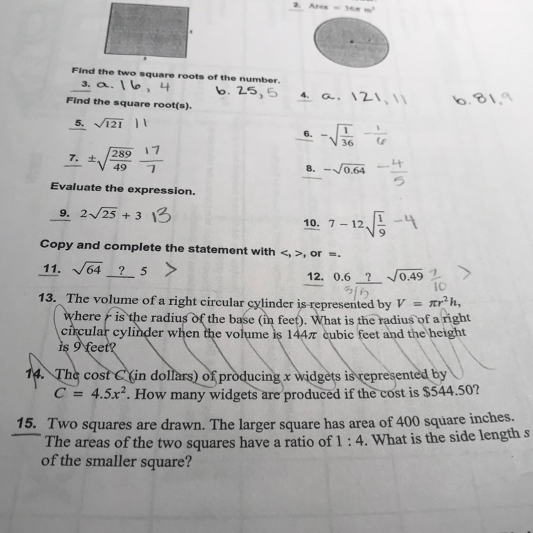 I need help with #15 please!-example-1