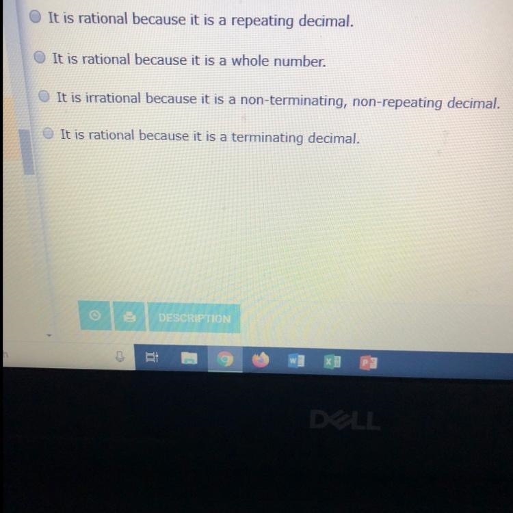 Classify the number 38.93857982... with the correct rationale.-example-1