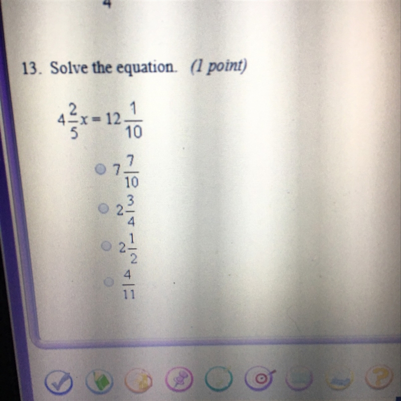 4 2/5x=12 1/12 (Can You Help Me Please)-example-1