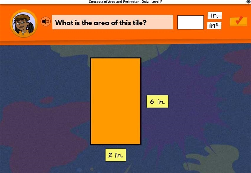 What is the area of this tile?-example-1