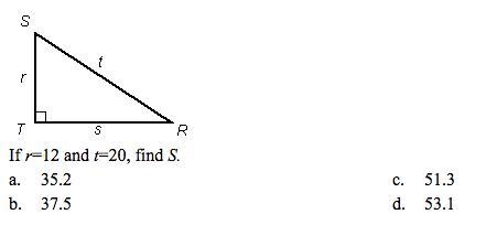 If r=12 and t=20, find S.-example-1