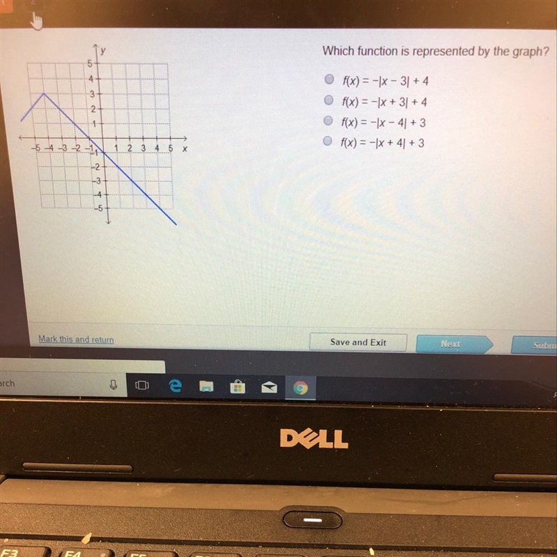 Which function is represented by the graph-example-1