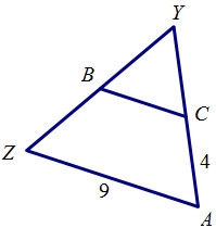 / Given that / is a midsegment of /, find x.-example-1