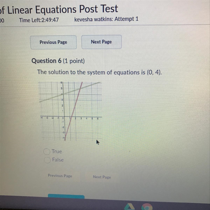 What is the answer ? True or false-example-1