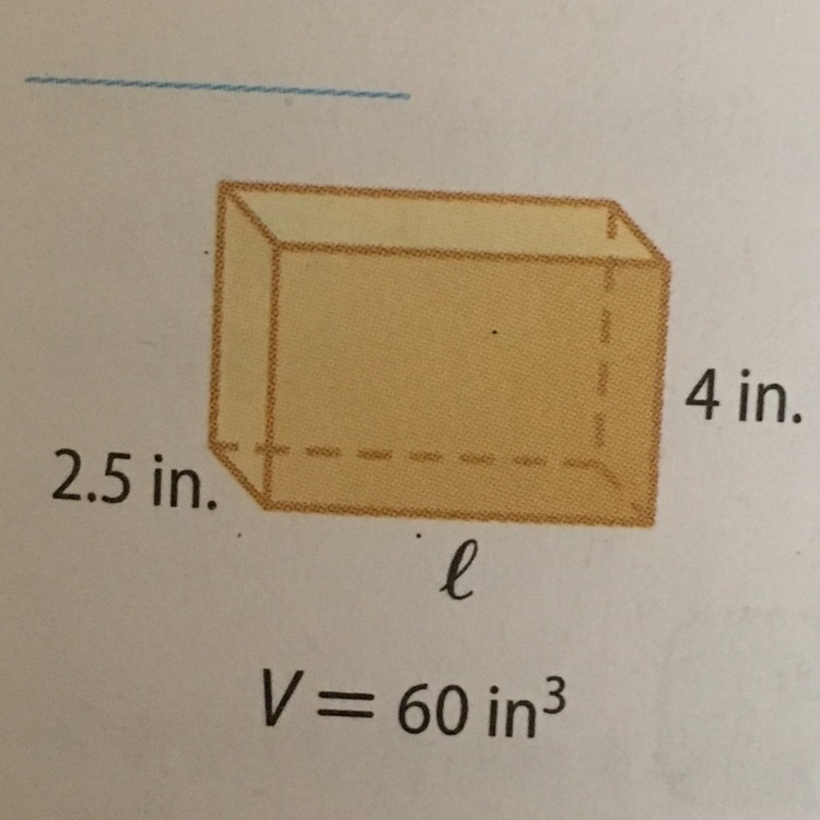 Find The Missing Dimension Of Each Prism-example-1