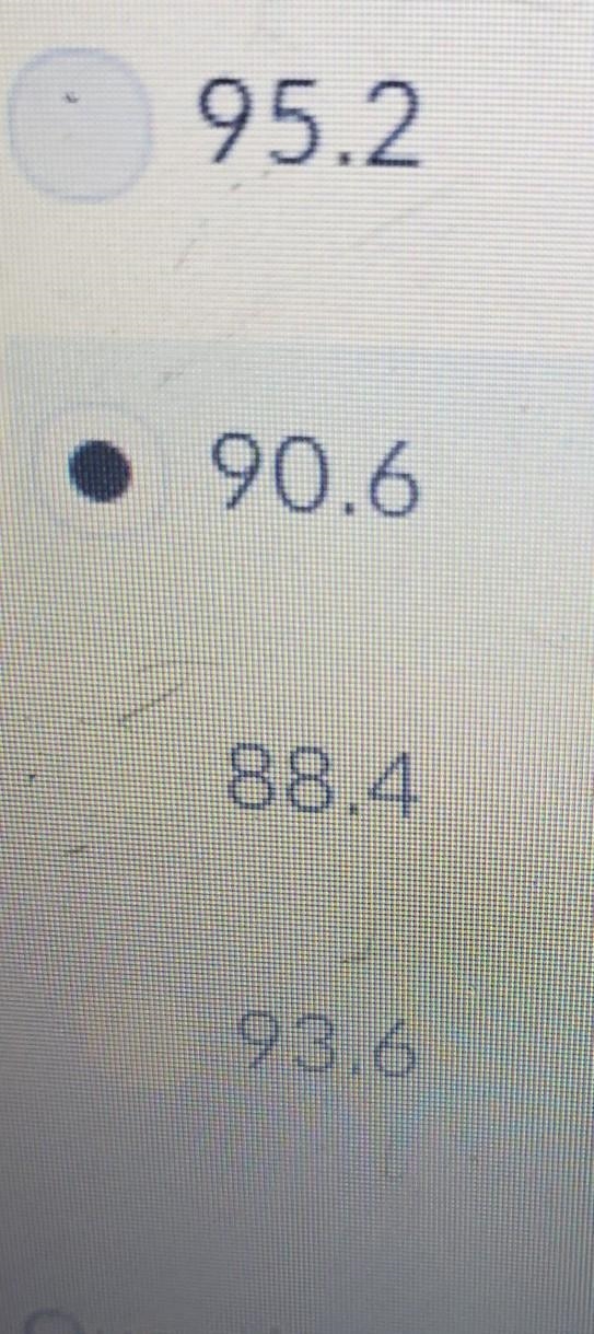 A class of 25 students took a spelling test. Two students scored 90 each students-example-1