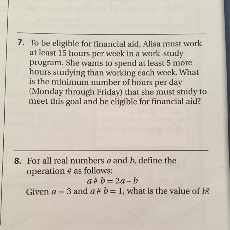 Please help on Numbers 7&8....Due Tomorrow!!-example-1