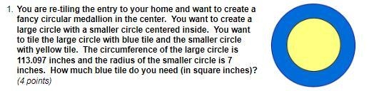 can someone show me how to do this step by step? it deals with area, and i'm not very-example-1