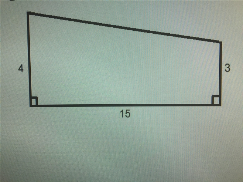 Find the area of the trapezoid?-example-1