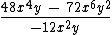 Divide the binomial by the monomial to find the quotient.-example-1