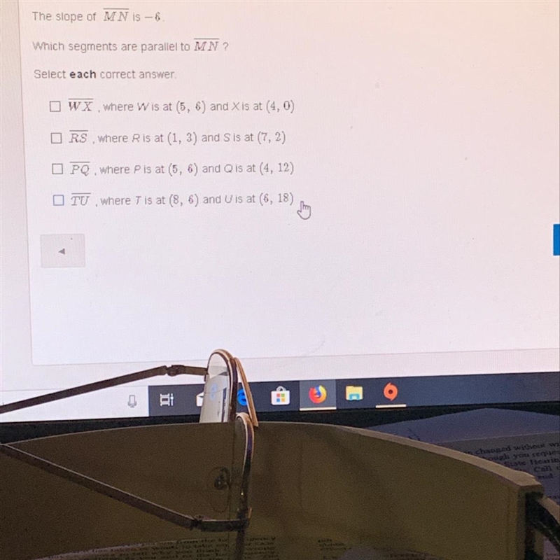 Which segments are parallel to MN? Please help me.-example-1