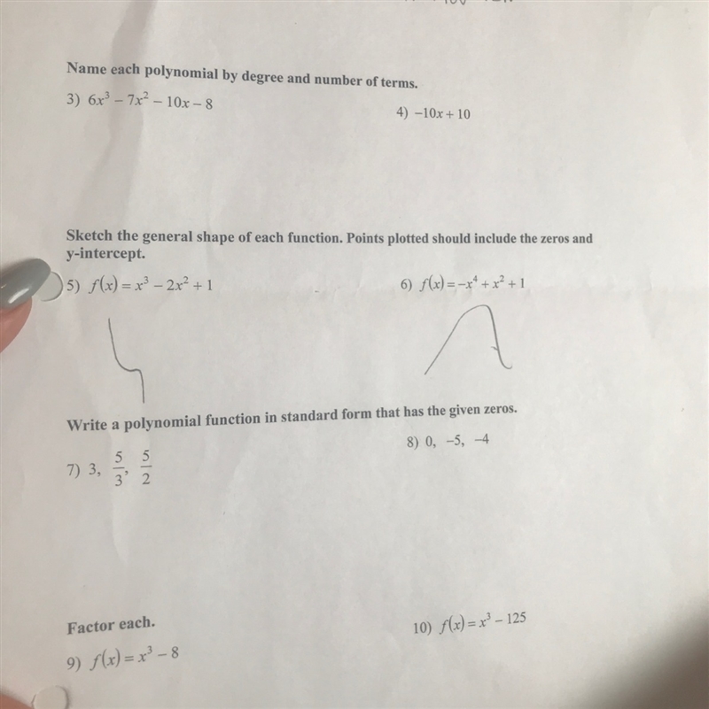 Can you help please. High school math. Every question in the picture.-example-1