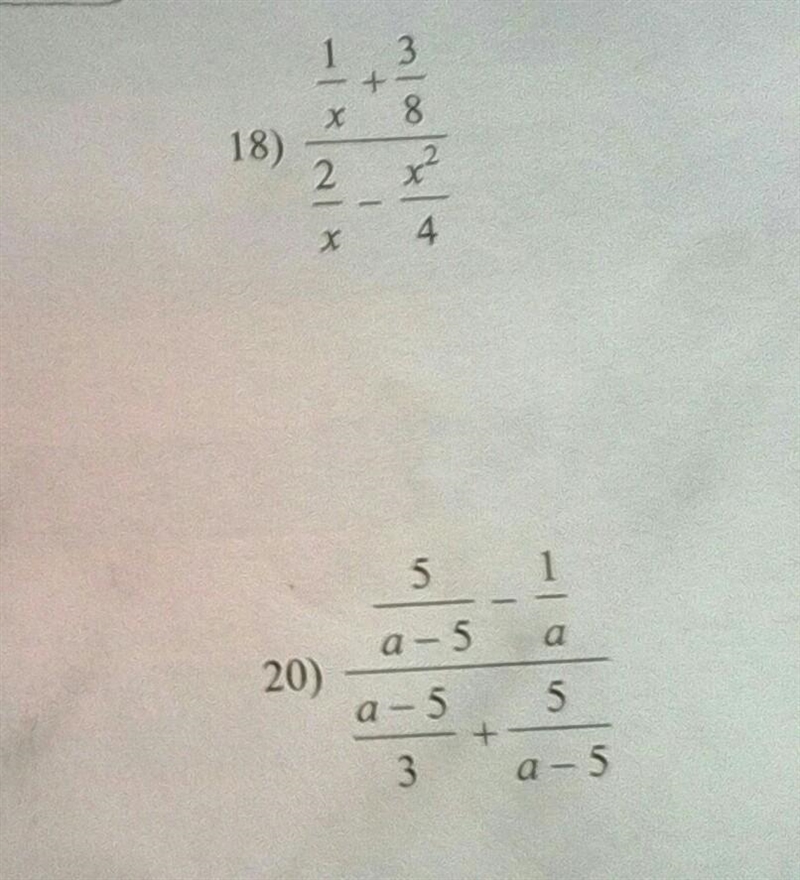 Simplify each expression with steps​-example-1