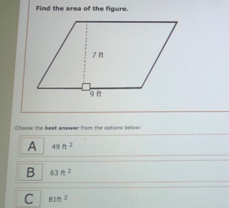 Find the area of the figure-example-1