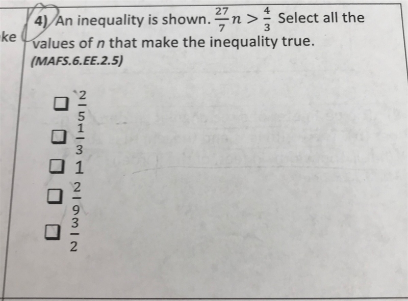 An inequality is shown. PLEASE HELP USING THE PICTURE ABOVE! THANKS!-example-1