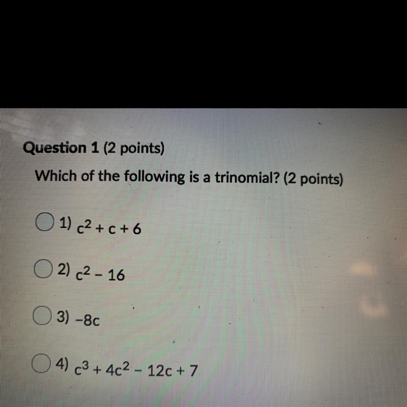 Which of the following is a trino-example-1