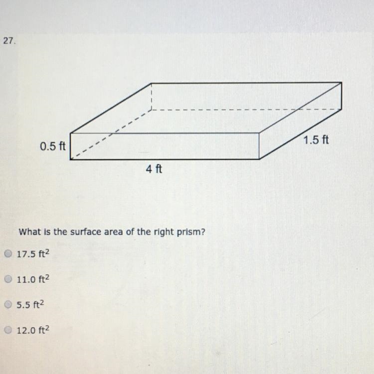 What is the surface area of the right prism?-example-1