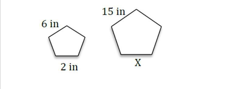 Find the value of x. Enter your answer in the box. Image result for find missing side-example-1