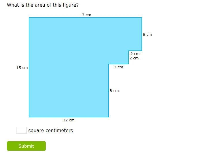 What is the area of the figure below? PLEASE HELP!-example-1