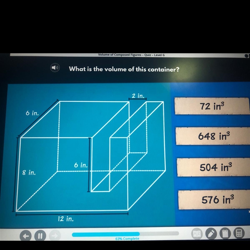 What is the volume of this container?-example-1