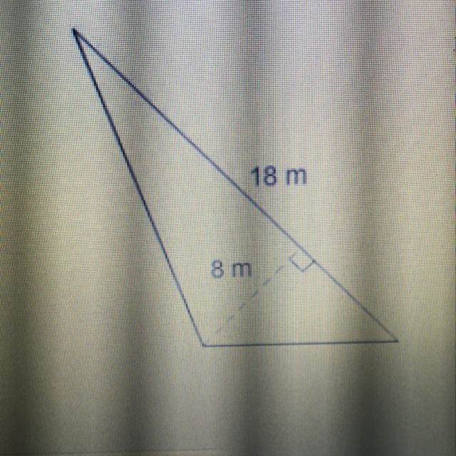 What is the area of the triangle?-example-1