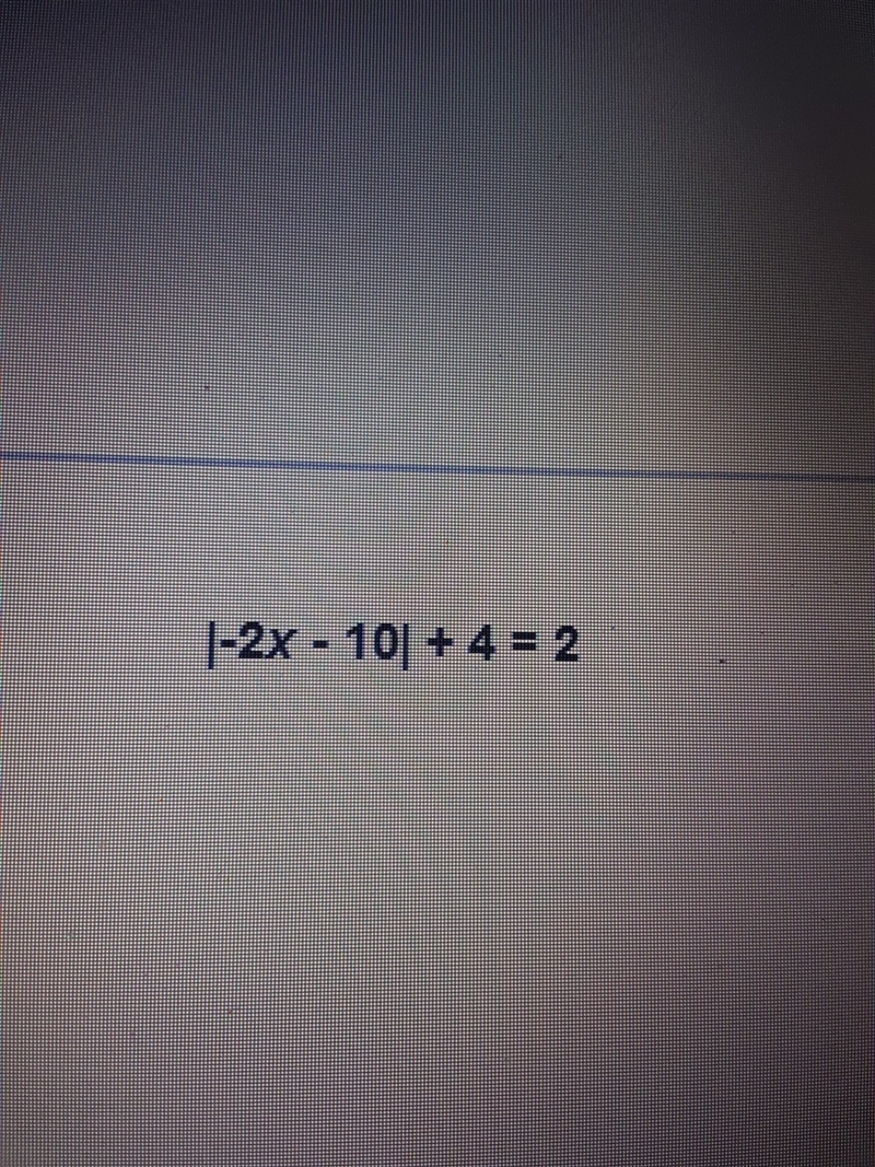 Please help A) x= -4 and 4 B) x=4 and 6 C) x=2 and 8 D) no solution-example-1