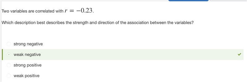 Which statement best describes the association between variable X and variable Y? P-example-4