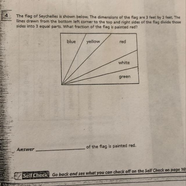 What fraction of the flag is painted red?-example-1