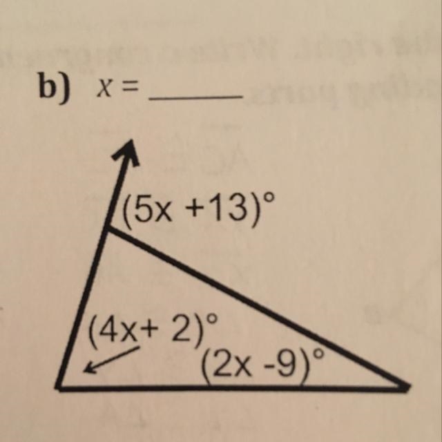 How do i find x? i need help. please explain it so i’ll understand-example-1