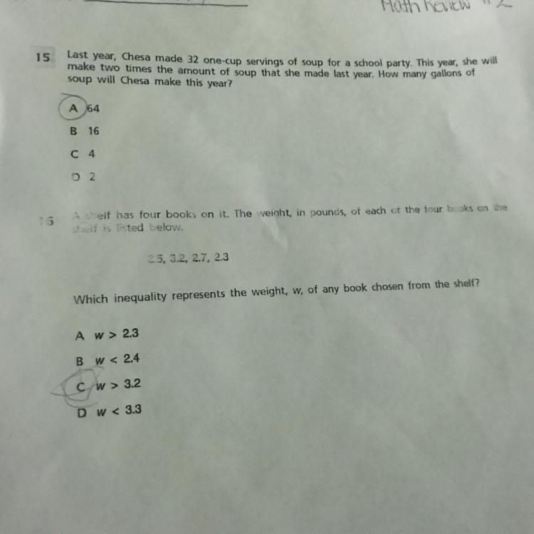 Are these two questions correct?-example-1