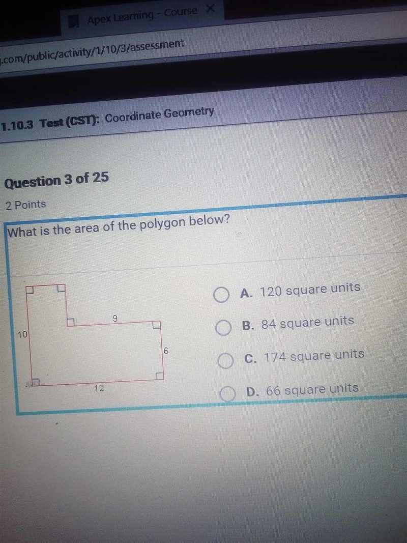 What is the area of the polygon​-example-1