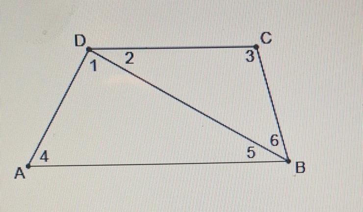 In Quadrilateral ABCD , AB || CD and m < 2 = 27°. What is m < 5-example-1