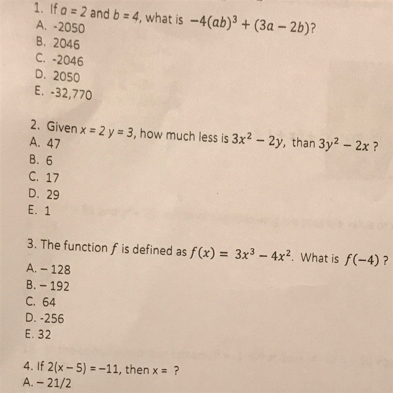 What are the answers to 1-3?-example-1