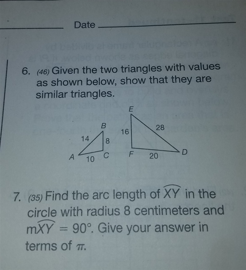 I need help with both of these. i need an answer fast please :)-example-1