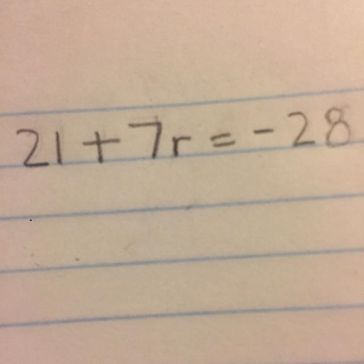 Solve for r. What is r-example-1