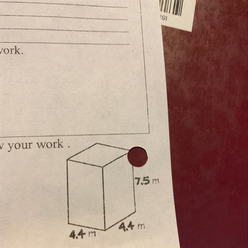 Need help with The volume of the shape Ok-example-1