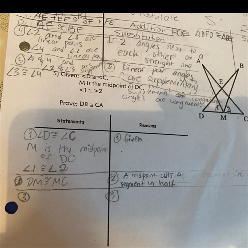 Someone please help me make a proof for the bottom question-example-1